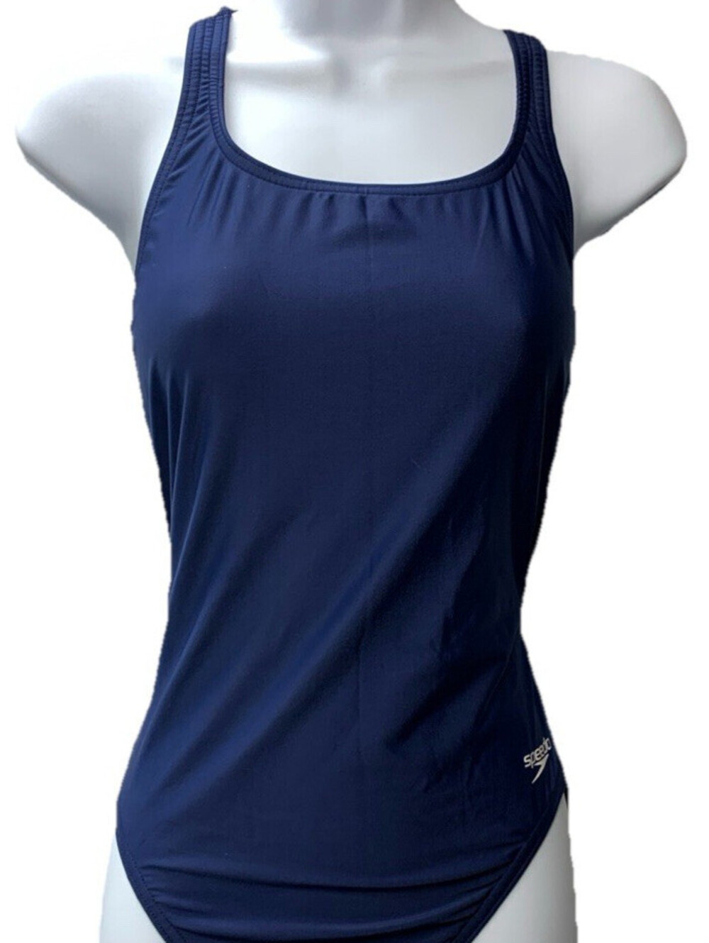 Speedo Swimsuit One Piece ProLT Womens Solid Adult Team Navy Swimwear Size 12/38